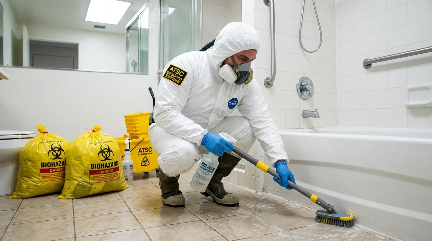 Decontamination equipment deployed for Blood Cleanup in Monticello